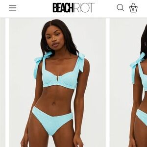 Beach Riot Vanessa bottom blueberry ice Terry